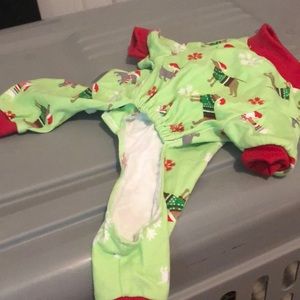 Dog pajamas Christmas